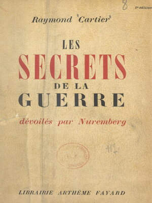 cover image of Les secrets de la guerre dévoilés par Nuremberg